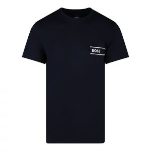 BOSS T Shirt Mens Dark Blue TShirtRN S/s T Shirt