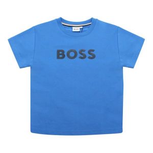Boys Blue Classic Logo S/s T Shirt