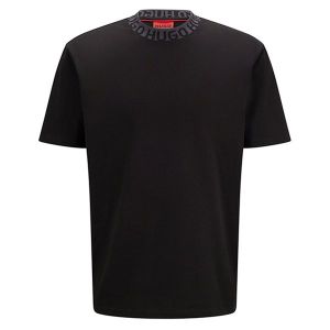 HUGO T-Shirt Mens Black Daffir S/s | Hurleys