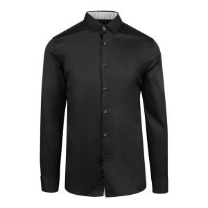 HUGO Shirt Mens Black Ekoy Slim L/s | Hurleys