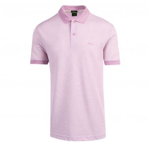 Mens Pink Paddy 9 Reg S/s Polo
