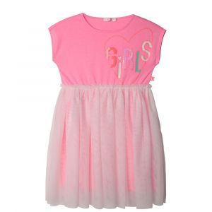 Girls Pink Girls Net Skirt Dress