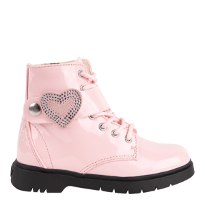 Lelli Kelly Boots Girls Pink Patent Stella Stellina Boots