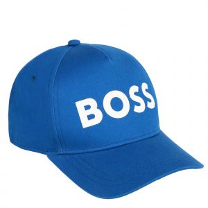 BOSS Cap Boys Electric Blue Logo Cap